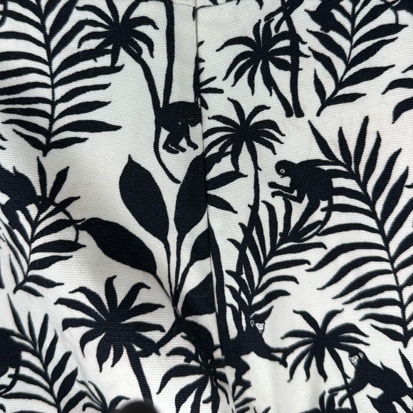 Talbots 16 Petite Cream and Black Pencil Skirt Casual - Picture 4 of 6